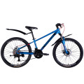 Велосипед AL 24" Discovery QUBE DD CS рама-11,5" сине-черный 2025
