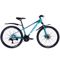 Велосипед AL 26" Discovery BASTION DD CS рама-13" бирюзовый 2025