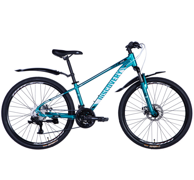 Велосипед AL 26" Discovery BASTION DD CS рама-13" бирюзовый 2025