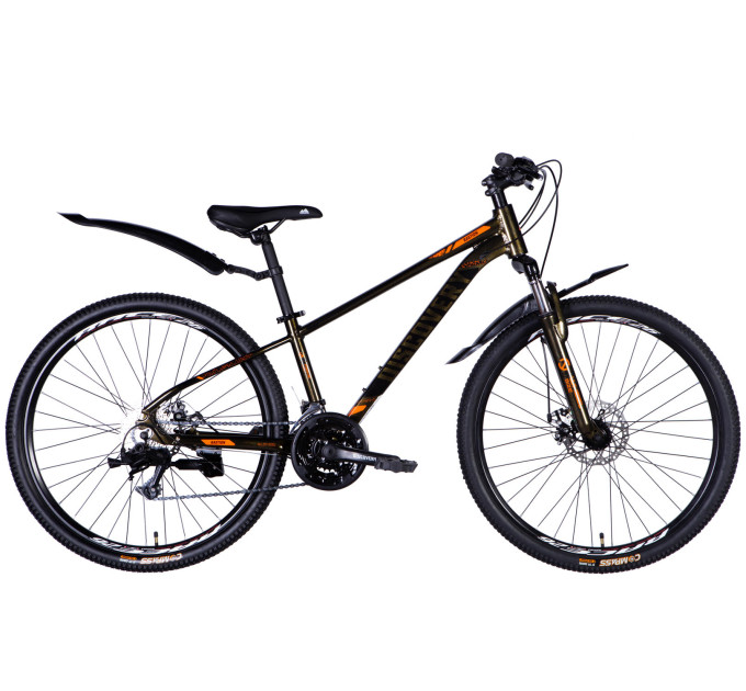 Велосипед AL 26" Discovery BASTION DD CS рама-13" коричневий 2025