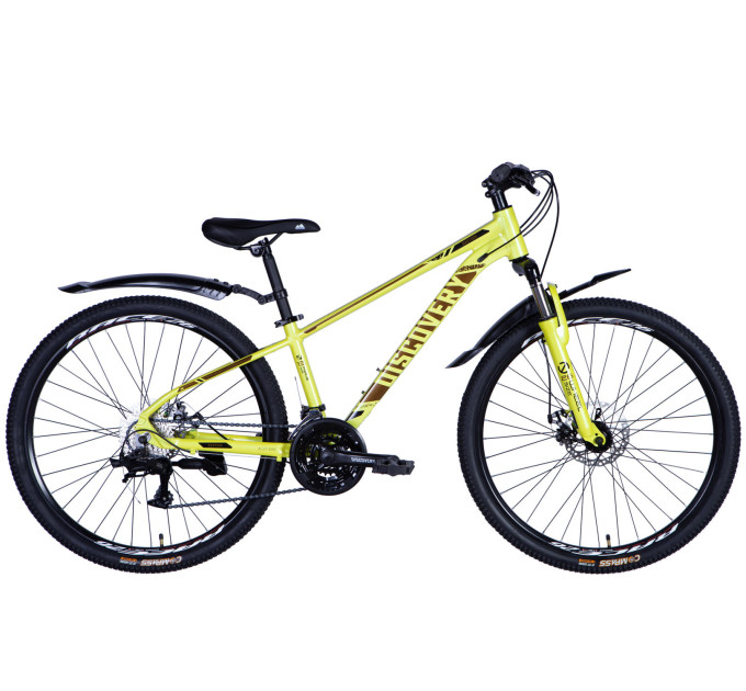 Велосипед AL 26" Discovery BASTION DD CS рама-13" жовтий 2025