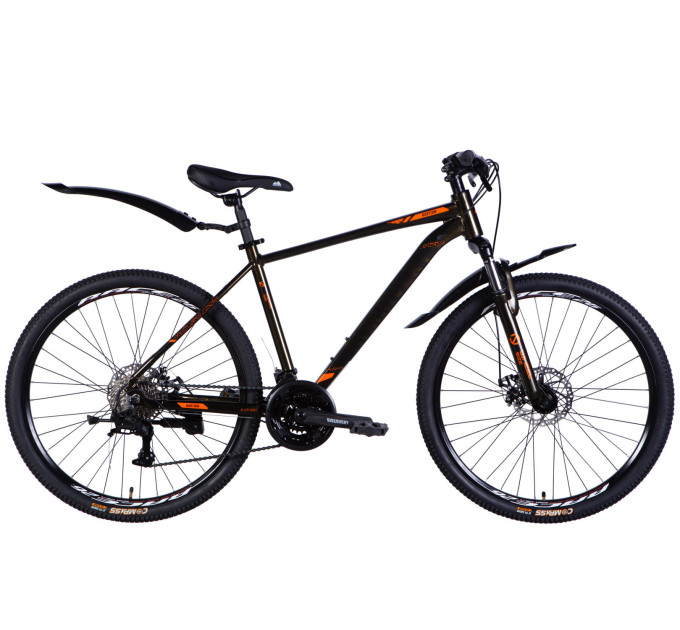 Велосипед AL 26" Discovery BASTION DD CS рама-18" коричневый 2025