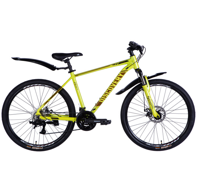Велосипед AL 26" Discovery BASTION DD CS рама-18" жовтий 2025