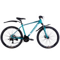Велосипед AL 26" Discovery BASTION DD CS рама-18" бирюзовый 2025