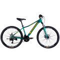 Велосипед AL 26" Discovery MYSTIQUE DD CS рама-15" зелений 2025
