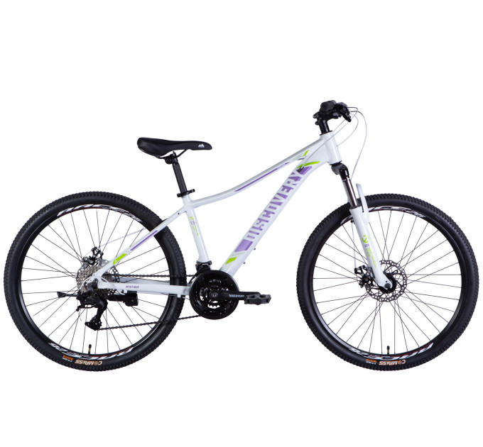 Велосипед AL 26" Discovery MYSTIQUE DD CS рама-15" біло-фіолетовий 2025