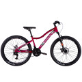 Велосипед ST 26" Discovery KELLY DD FR рама-14" малиновый 2025