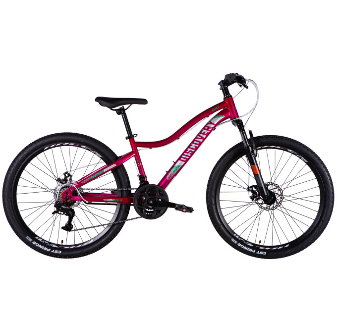 Велосипед ST 26" Discovery KELLY DD FR рама-14" малиновый 2025