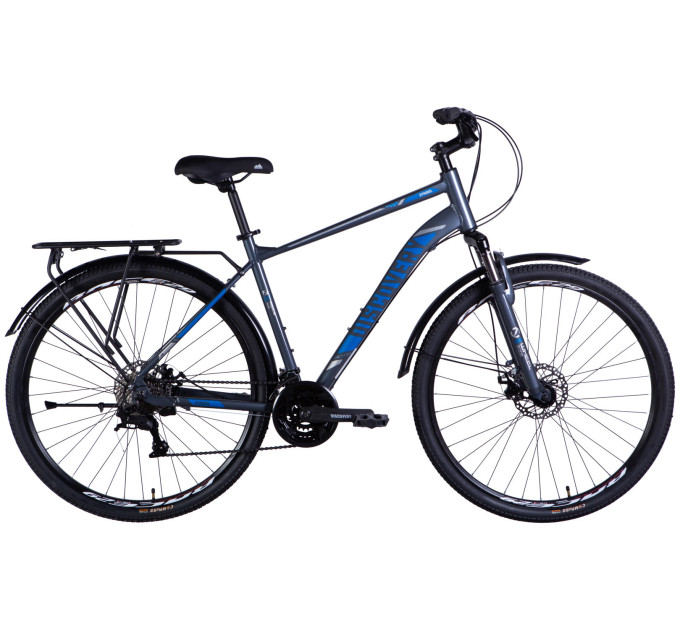 Велосипед AL 28" Discovery SYMBOL MAN DD CS рама-20" серо-синий 2025