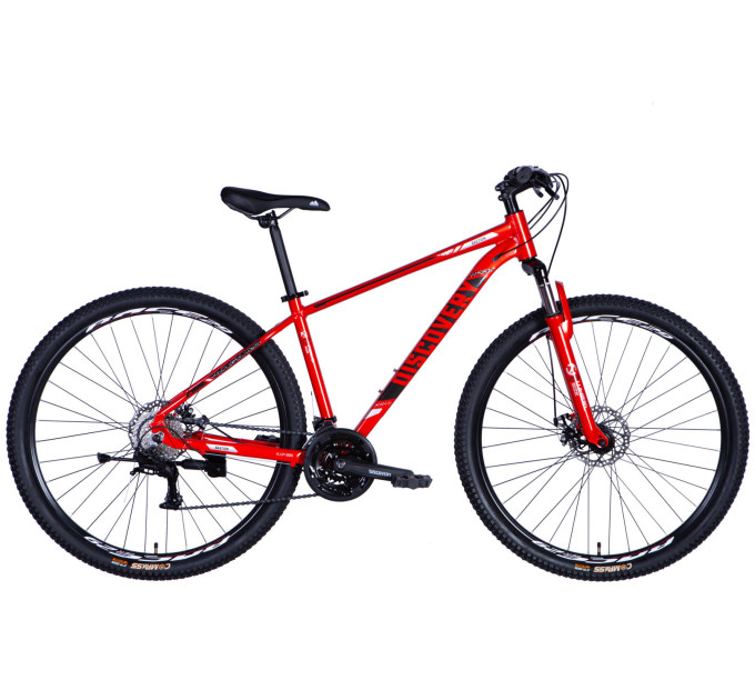 Велосипед AL 29" Discovery BASTION DD CS рама-17" червоно-чорний 2025