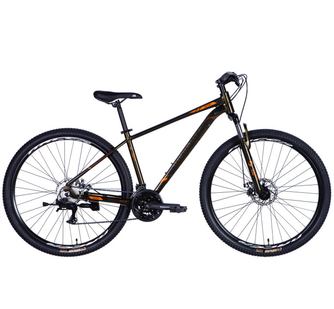 Велосипед AL 29" Discovery BASTION DD CS рама-17" коричневий 2025