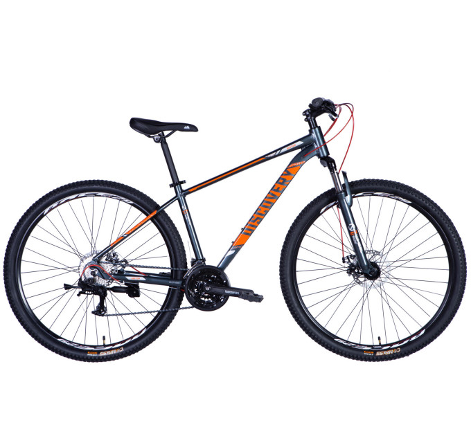Велосипед AL 29" Discovery BASTION DD CS рама-17" сіро-помаранчевий 2025