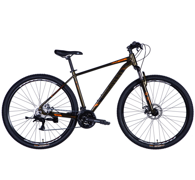 Велосипед AL 29" Discovery BASTION DD CS рама-19" коричневий 2025