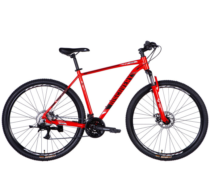 Велосипед AL 29" Discovery BASTION DD CS рама-21" червоно-чорний 2025