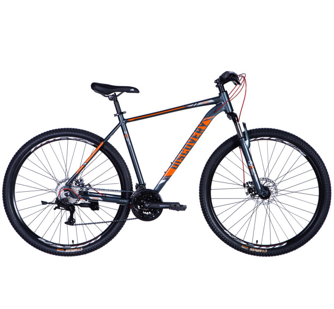 Велосипед AL 29" Discovery BASTION DD CS рама-21" сіро-помаранчевий 2025