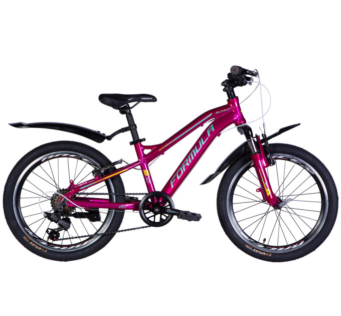 Велосипед AL 20" Formula BLACKWOOD Vbr FR рама-11" малиновий 2026