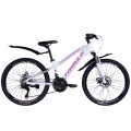 Велосипед AL 24" Formula BLACKWOOD DD FR рама-12,5" біло-рожевий 2026