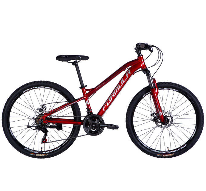 Велосипед AL 26" Formula BLACKWOOD DD FR рама-13" червоно-сріблястий 2025