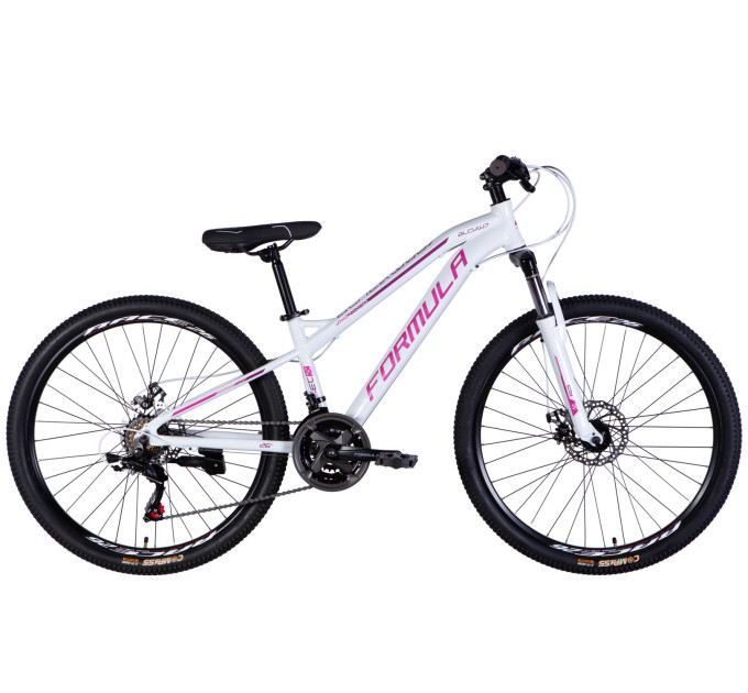 Велосипед AL 26" Formula BLACKWOOD DD FR рама-13" біло-рожевий 2025