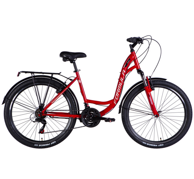 Велосипед ST 26" Formula OMEGA Vbr FR рама-18" червоний 2025