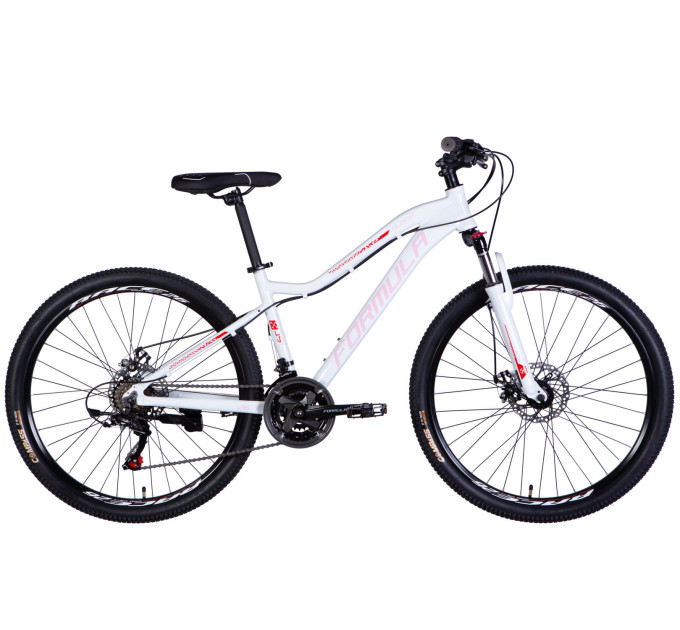 Велосипед AL 26" Formula ALPINA DD FR рама-15" белый с розовым 2026