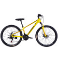 Велосипед AL 26" Formula MOTION DD FR рама-13" жовтий з чорним 2026