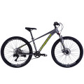 Велосипед AL 26" Formula ZEPHYR 3.0 DD CS рама-14" серый с зеленым 2026