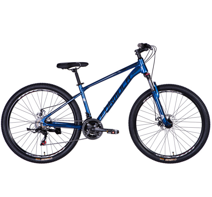 Велосипед AL 27.5" Formula MOTION DD FR рама-16" синьо-чорний 2025