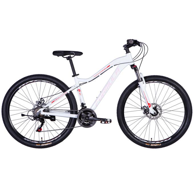 Велосипед AL 27.5" Formula ALPINA DD FR рама-16" білий з рожевим 2026