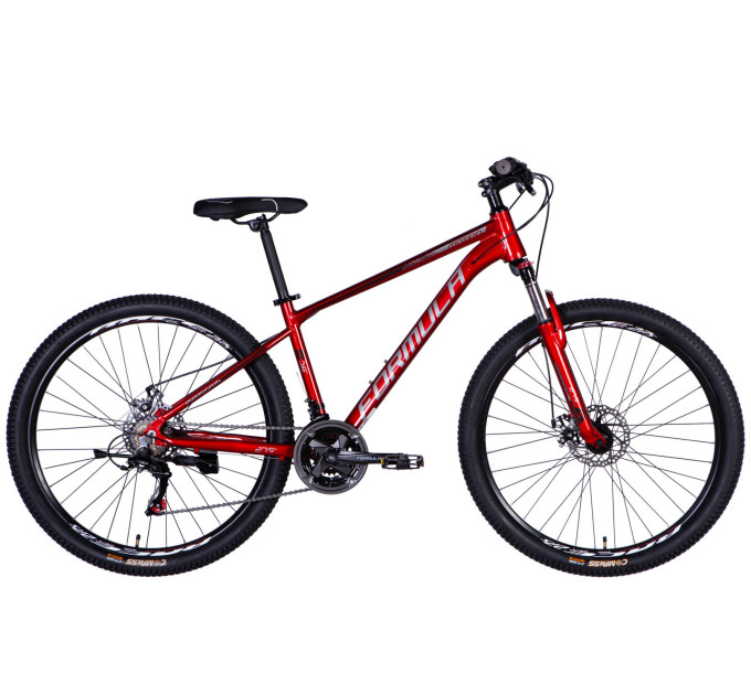 Велосипед AL 27.5" Formula MOTION DD FR рама-16" красный с серым 2026