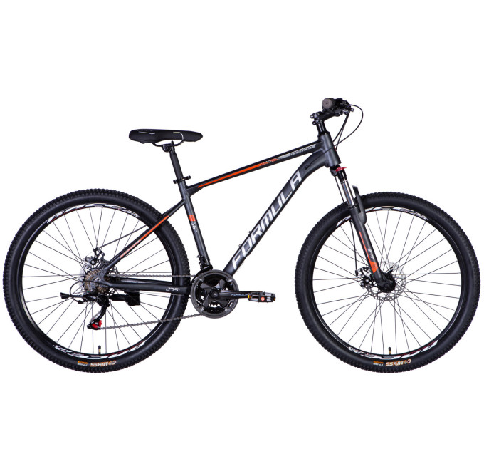 Велосипед AL 27.5" Formula MOTION DD FR рама-18" темно-сiрий (матовий) 2026