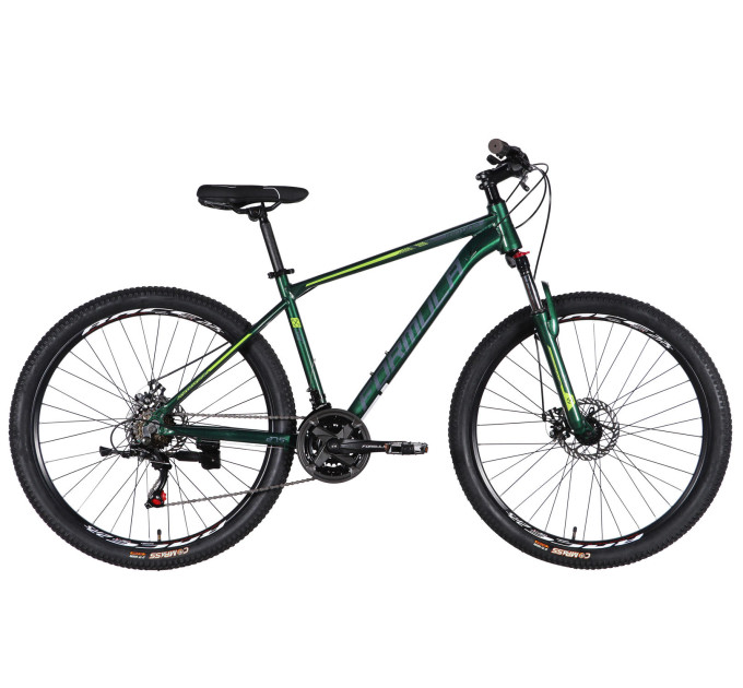 Велосипед AL 27.5" Formula MOTION DD FR рама-18" зелений 2026