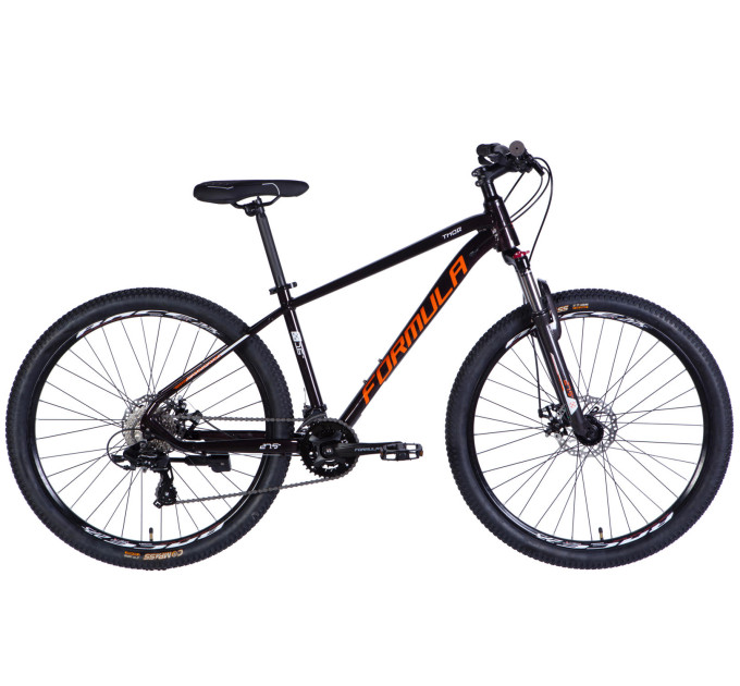 Велосипед AL 27.5" Formula THOR DD CS рама-16" мідно-чорний з помаранчевим 2026