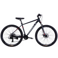 Велосипед AL 27.5" Formula THOR DD CS рама-18" черный с серебристым 2026