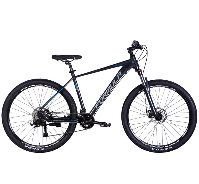 Велосипед AL 27.5" Formula ZEPHYR 3.0 DD CS рама-19" темно-сірий 2026