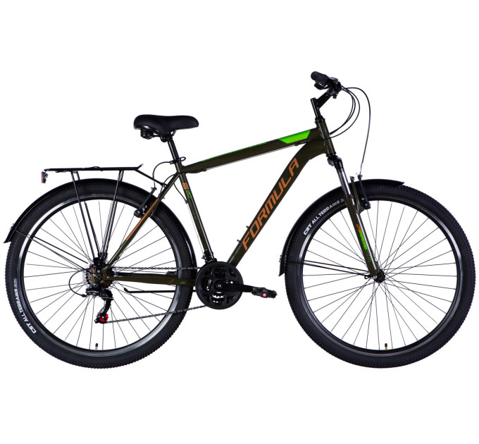 Велосипед ST 28" Formula MAGNUM DD FR рама-20,5" темно-зелений (м) 2025