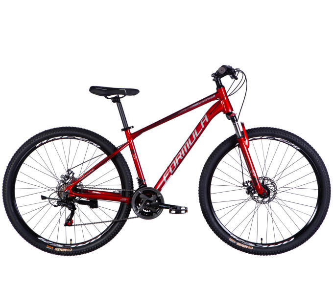 Велосипед AL 29" Formula MOTION DD FR рама-17" червоний з сірим 2026