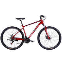 Велосипед AL 29" Formula MOTION DD FR рама-19" красный с серым 2026