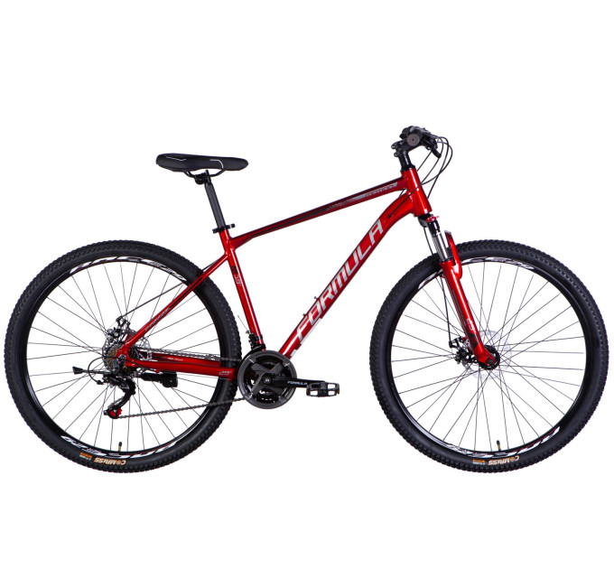 Велосипед AL 29" Formula MOTION DD FR рама-19" красный с серым 2026