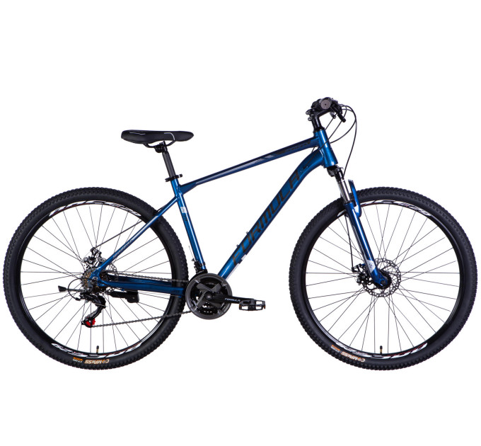 Велосипед AL 29" Formula MOTION DD FR рама-19" синий с черным 2026
