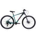 Велосипед AL 29" Formula ZEPHYR 1.0 HDD рама-19" темно-сріблястий з зеленим 2026