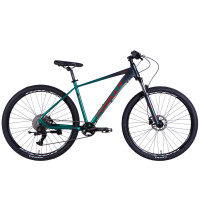 Велосипед AL 29" Formula ZEPHYR 1.0 HDD рама-19" темно-серебристый с зеленым 2026