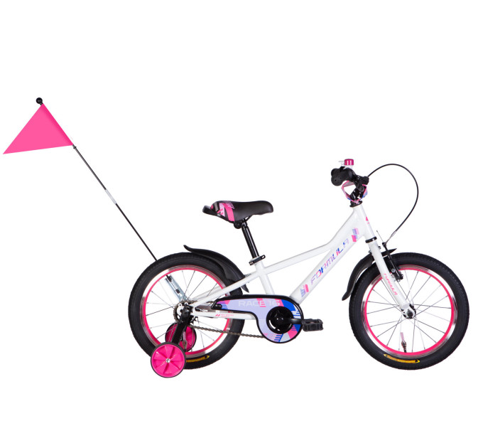 Велосипед ST 16" Formula Kid RACE BH рама-8,5" белый с розовым 2026