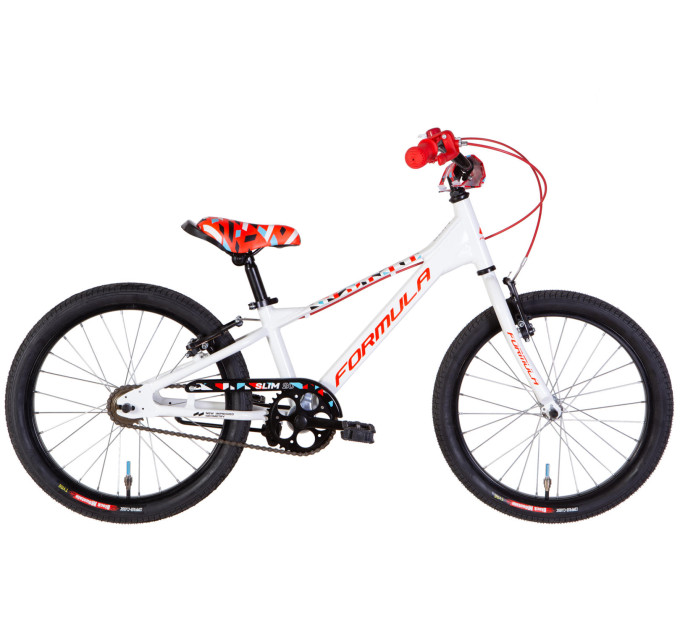 Велосипед AL 20" Formula Kid SLIM BH рама-10" білий з червоним 2026