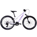 Велосипед AL 24" Leon JUNIOR AM Vbr CS рама-12" белый с сиреневым 2025