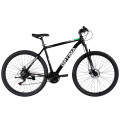 Велосипед AL 29" Optima . DD FR рама-21" чорний з зеленим 2026 (в мішку)
