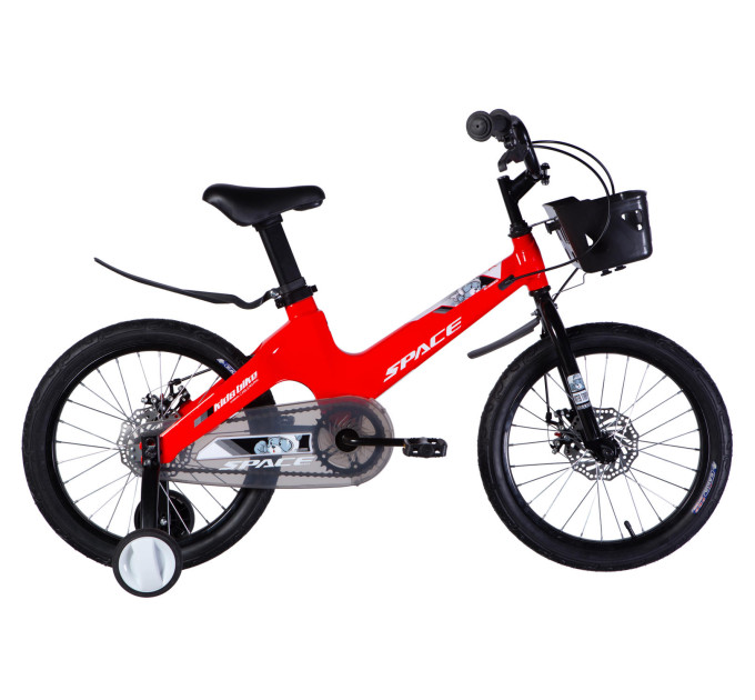 Велосипед MG 18" SPACE KID MOON DD рама-10" червоний 2025