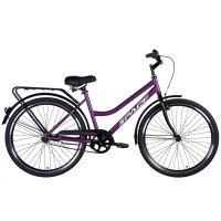 Велосипед ST 26" SPACE VOYAGER BH рама-17" сливовый (матовый) 2024 крылья, крыло пер., крыло зад., подножка, звонок