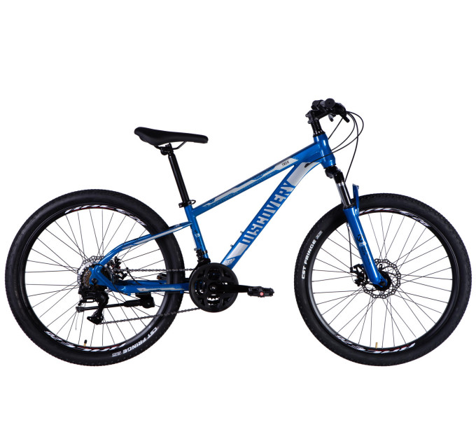 Велосипед ST 26" Discovery TREK DD FR рама-13" синьо-сріблястий 2025
