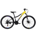 Велосипед ST 26" SPACE AURORA DD FR рама-13" жовто-чорний 2026